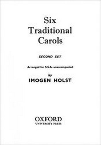 Six Traditional Carols Second Set