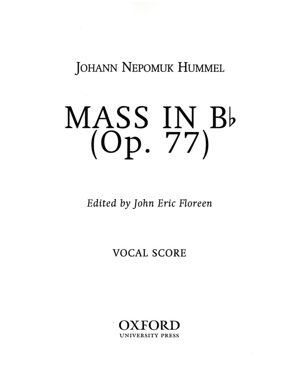 Messe B-Dur op.77