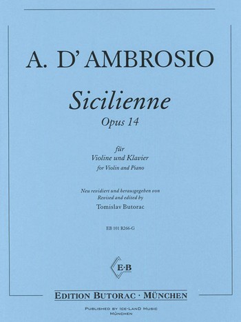 Sicilienne op. 14