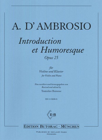 Introduction et Humoresque op 25