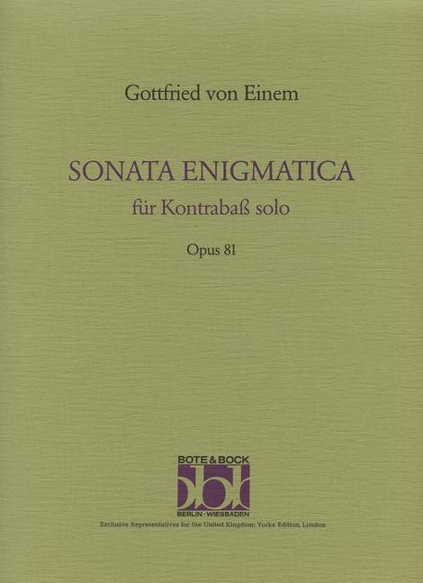 Sonata enigmatica op.81