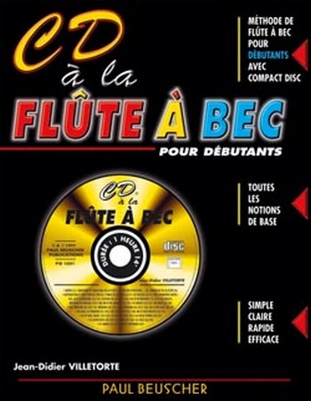 CD à la Flûte à bec (+CD)