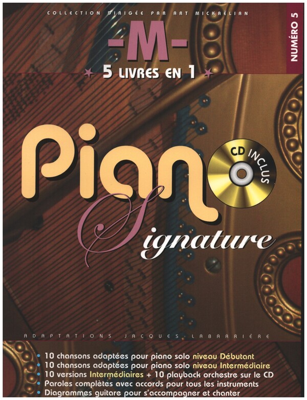 Piano signature no.5 (+CD)