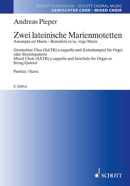 Pieper, Andreas: Zwei lateinische Marienmotetten