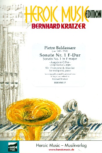 Sonate F-Dur Nr.1 (Ausgabe in C-Dur)