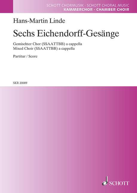 6 Eichendorff-Gesänge