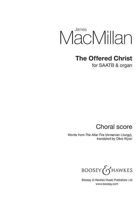 The offered Christ