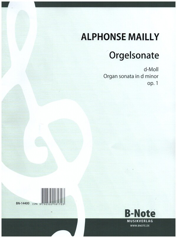 Orgelsonate d-Moll op.1