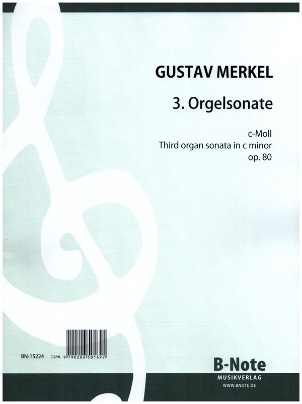 Orgelsonate Nr.3 c-Moll op.80