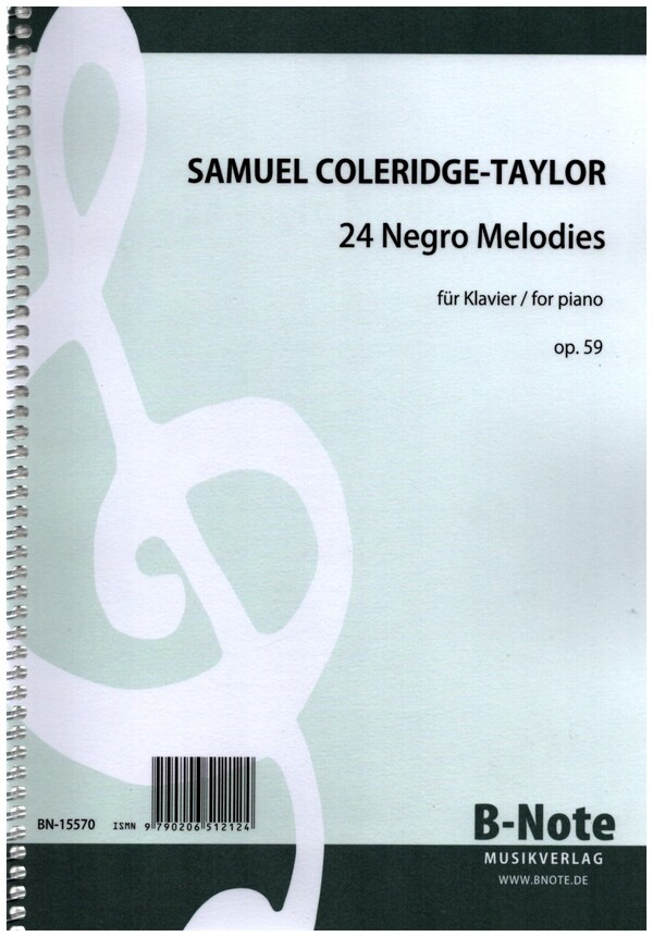 24 Negro Melodies op.59