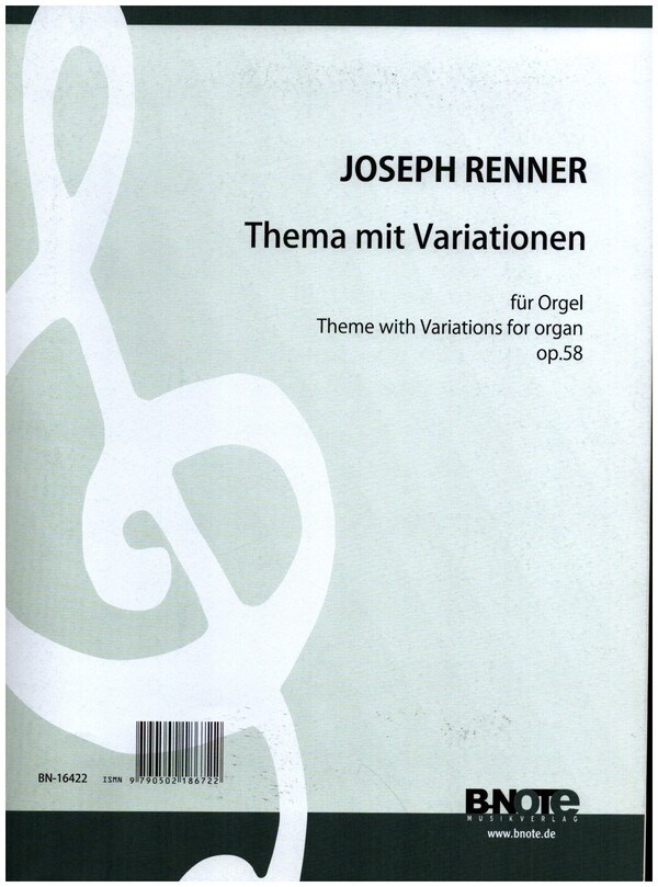 Thema mit Variationen op.58