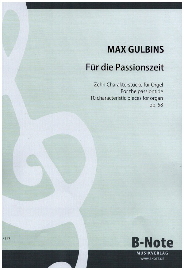 Für die Passionszeit op.58