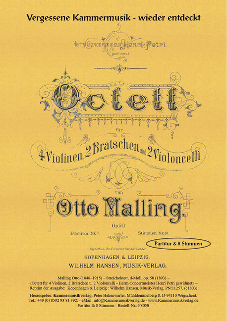 Streichoktett d-Moll op.50