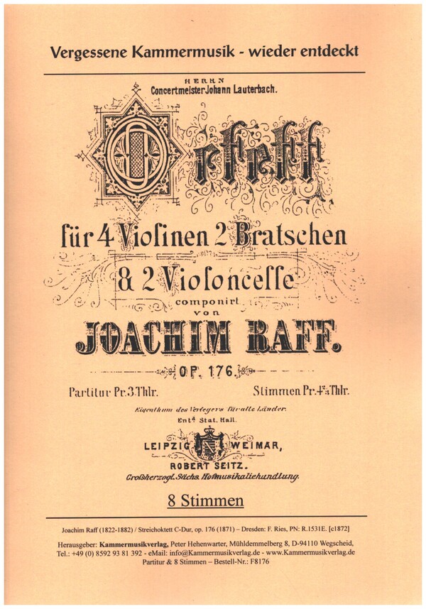 Oktett C-Dur op.176