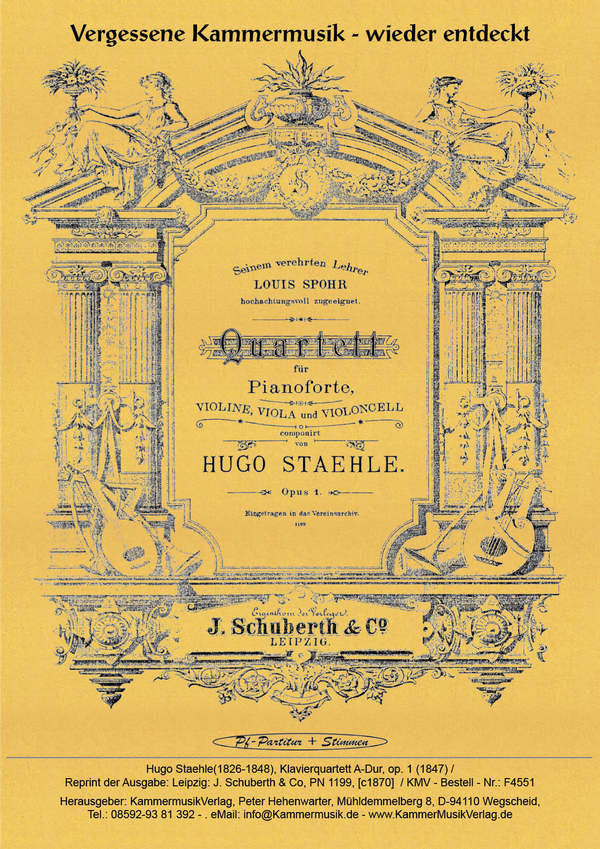 Quartett A-Dur op.1
