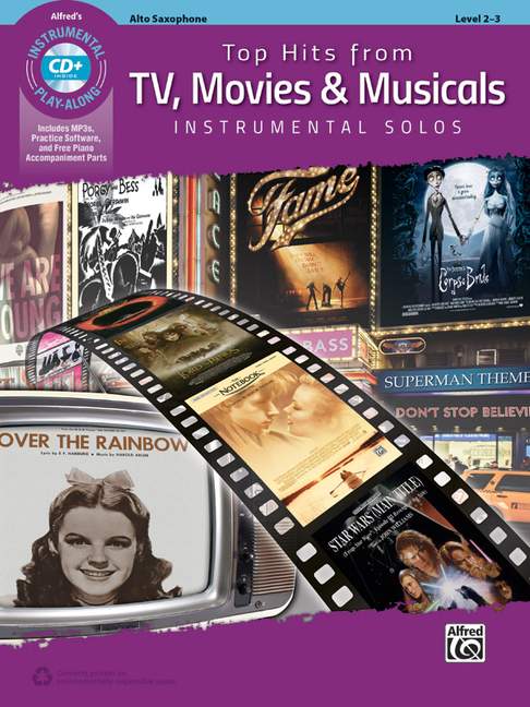 Top Hits from TV, Movies and Musicals (+Online Audio)