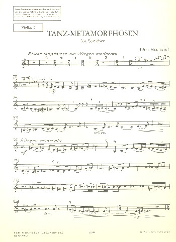 Tanz-Metamorphosen
