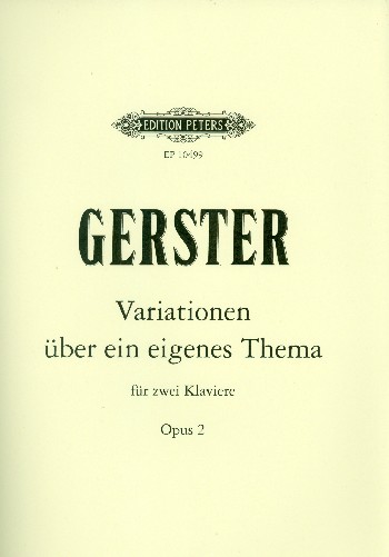 Variationen über ein eigenes Thema op.2
