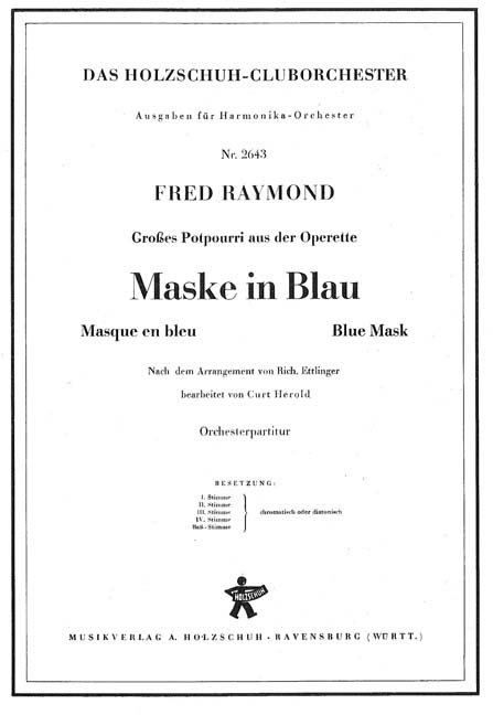Maske in blau (Potpourri)