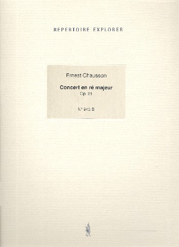 Concert en ré majeur op.21