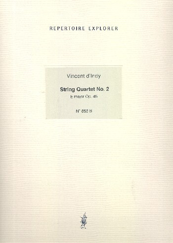 Streichquartett E-Dur Nr.2 op.45