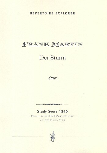 Suite aus der Oper Der Sturm