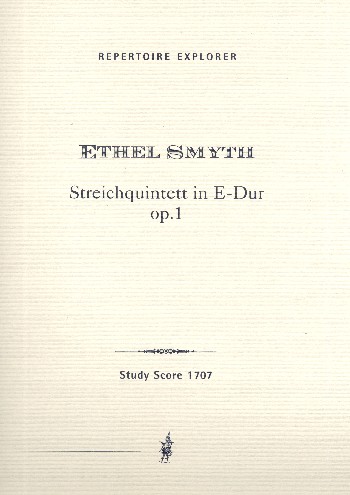 Streichquintett E-Dur op.1