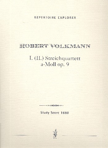 Streichquartett a-Moll Nr.1 op.9