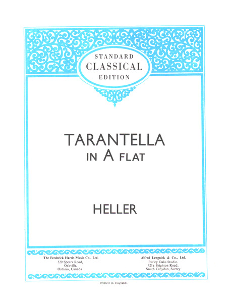 Tarantella in A flat op.85,2