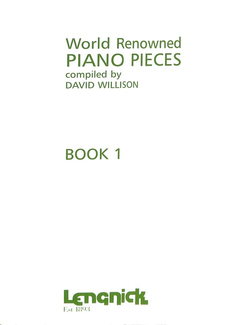 World Renowned Piano Pieces Book 1