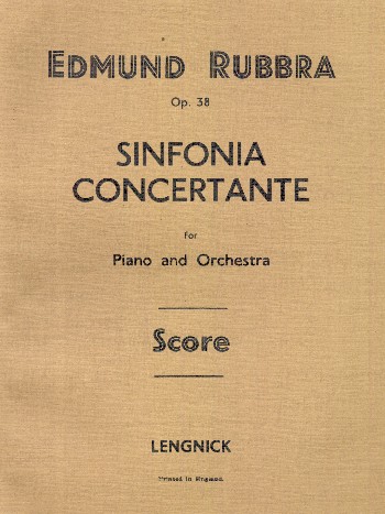 Sinfonia concertante Op.38