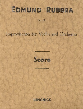 Improvisation op.89