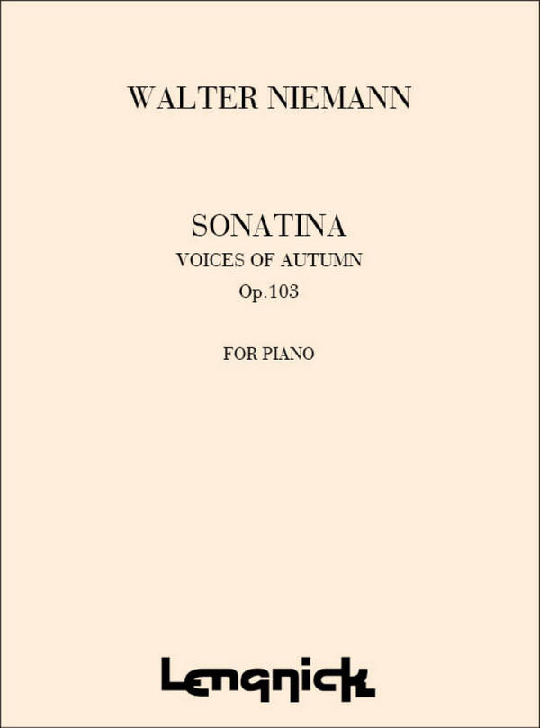Sonatina 'Voices of Autumn' op.103