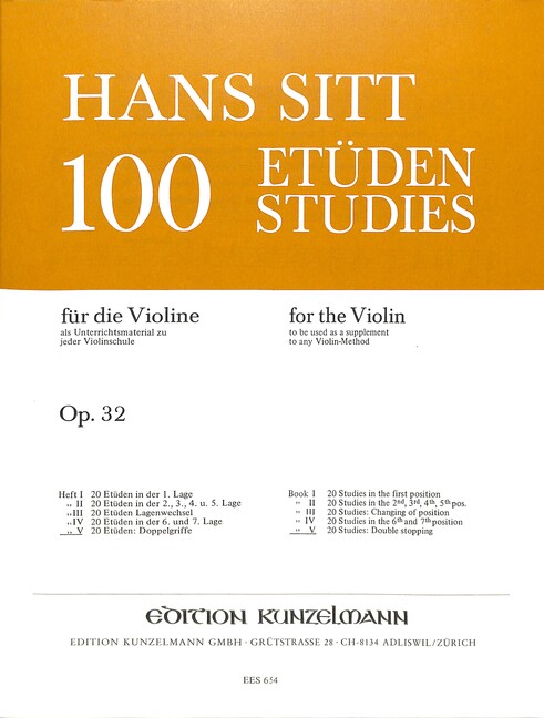 20 Etüden op.32 - Doppelgriffe