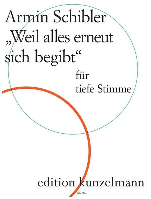 Weil alles erneut sich begibt op.23