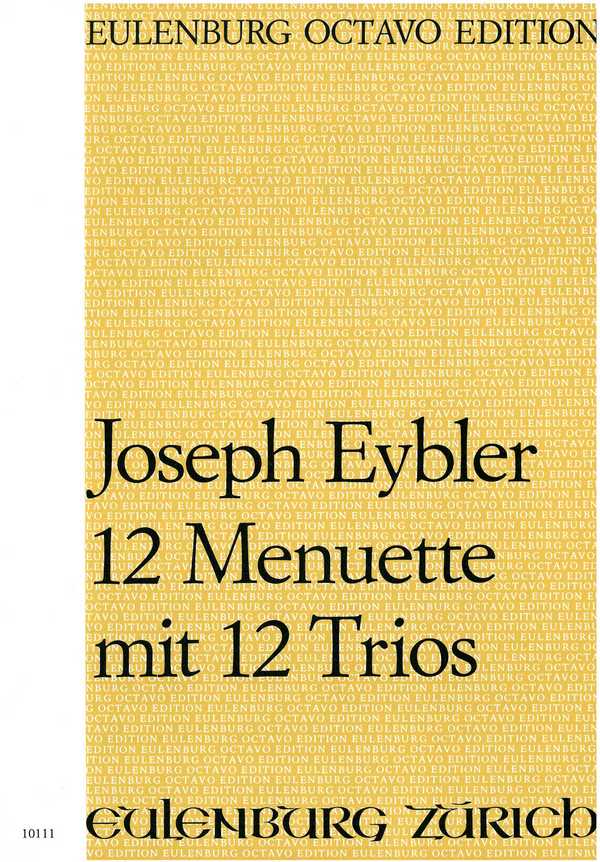 12 Menuette mit 12 Trios