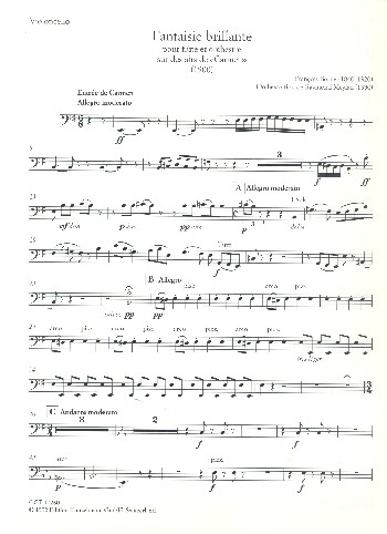 Fantaisie brillante sur des airs de Carmen