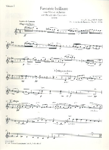 Fantaisie brillante sur des airs de Carmen