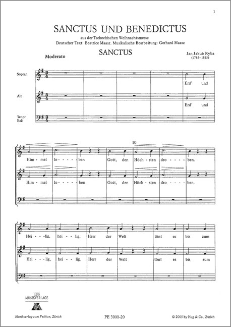 Sanctus und Benedictus