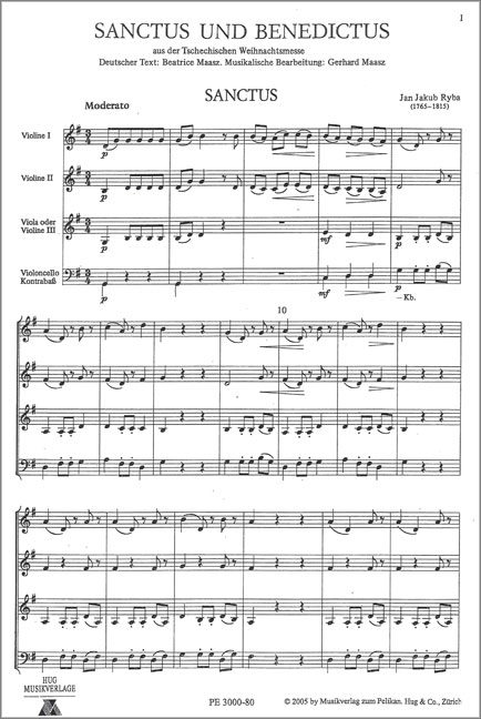 Sanctus und Benedictus