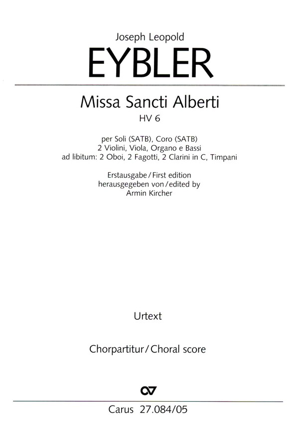 Missa Sancti Alberti HV6