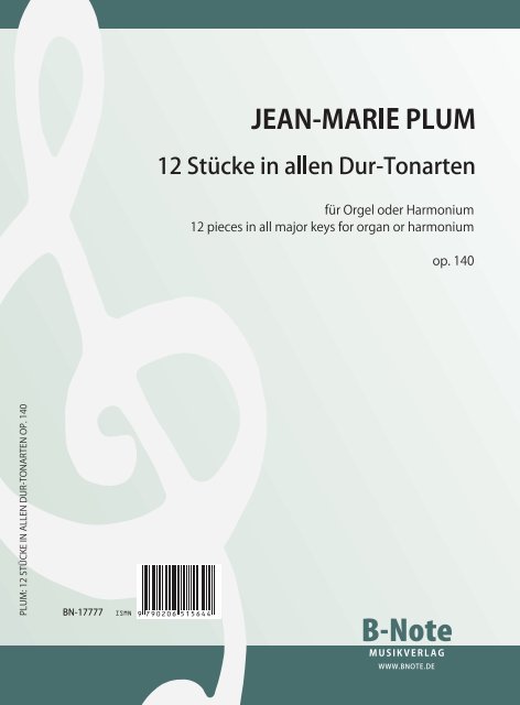 12 Stücke in allen Dur-Tonarten op.140