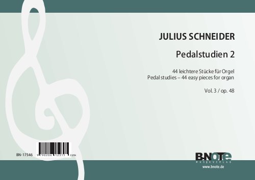 Pedalstudien 2 - 44 leichtere Stücke vol.3 op.48 