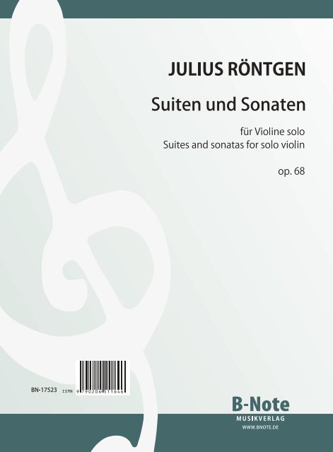 Sechs Suiten und Sonaten op.68