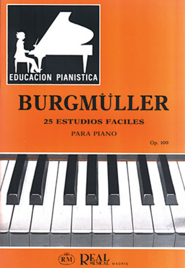 25 Estudios Fáciles para Piano, op.100