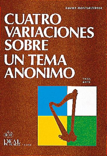 4 Variaciones sobre un tema anónimo, para Arpa
