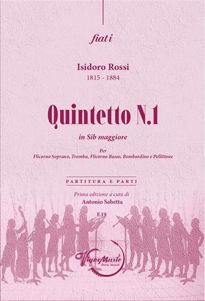 Isidoro Rossi, Quintetto N. 1 In Sib