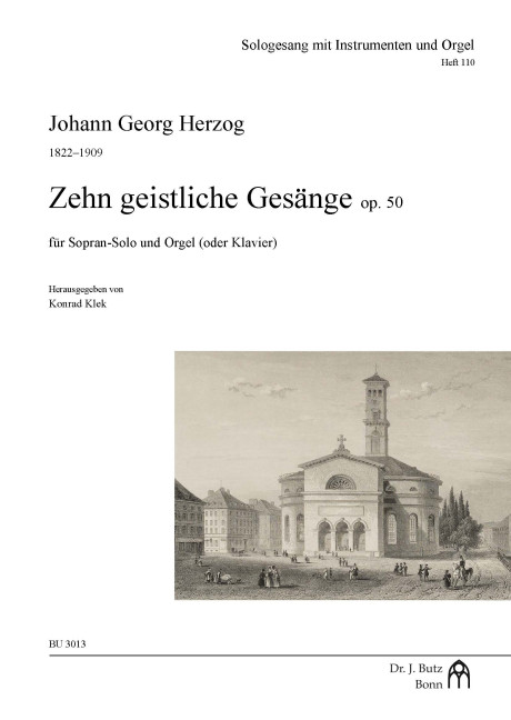 10 geistliche Gesänge op.50