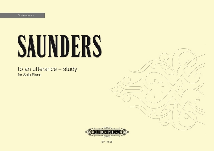 To an utterance - study