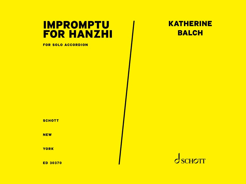 Balch, Katherine, impromptu for Hanzhi